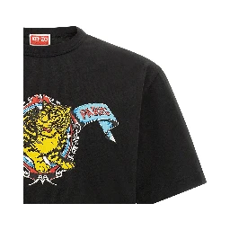 Black Cotton T-Shirt