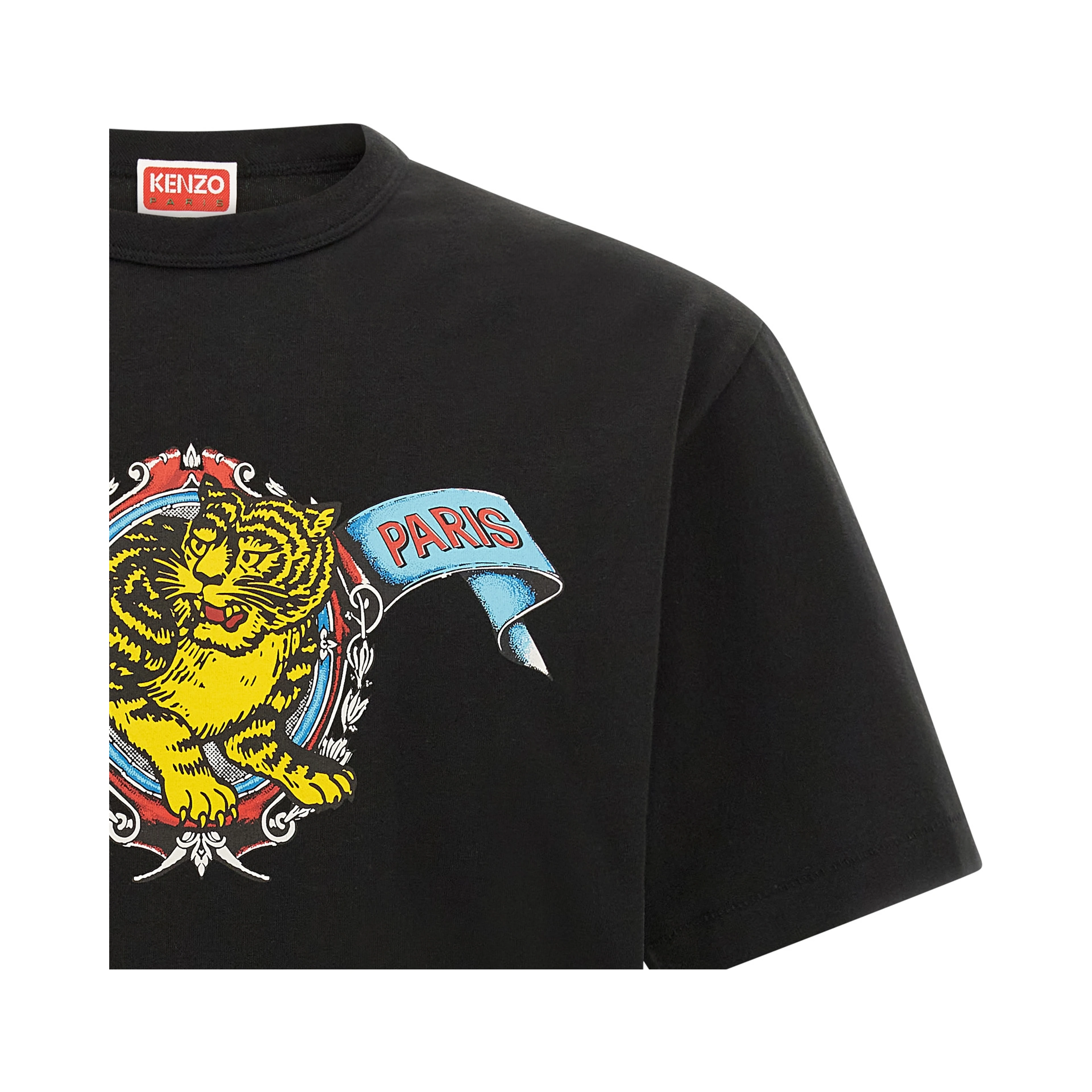 Black Cotton T-Shirt