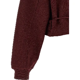 Bordeaux Cotton Sweatshirt