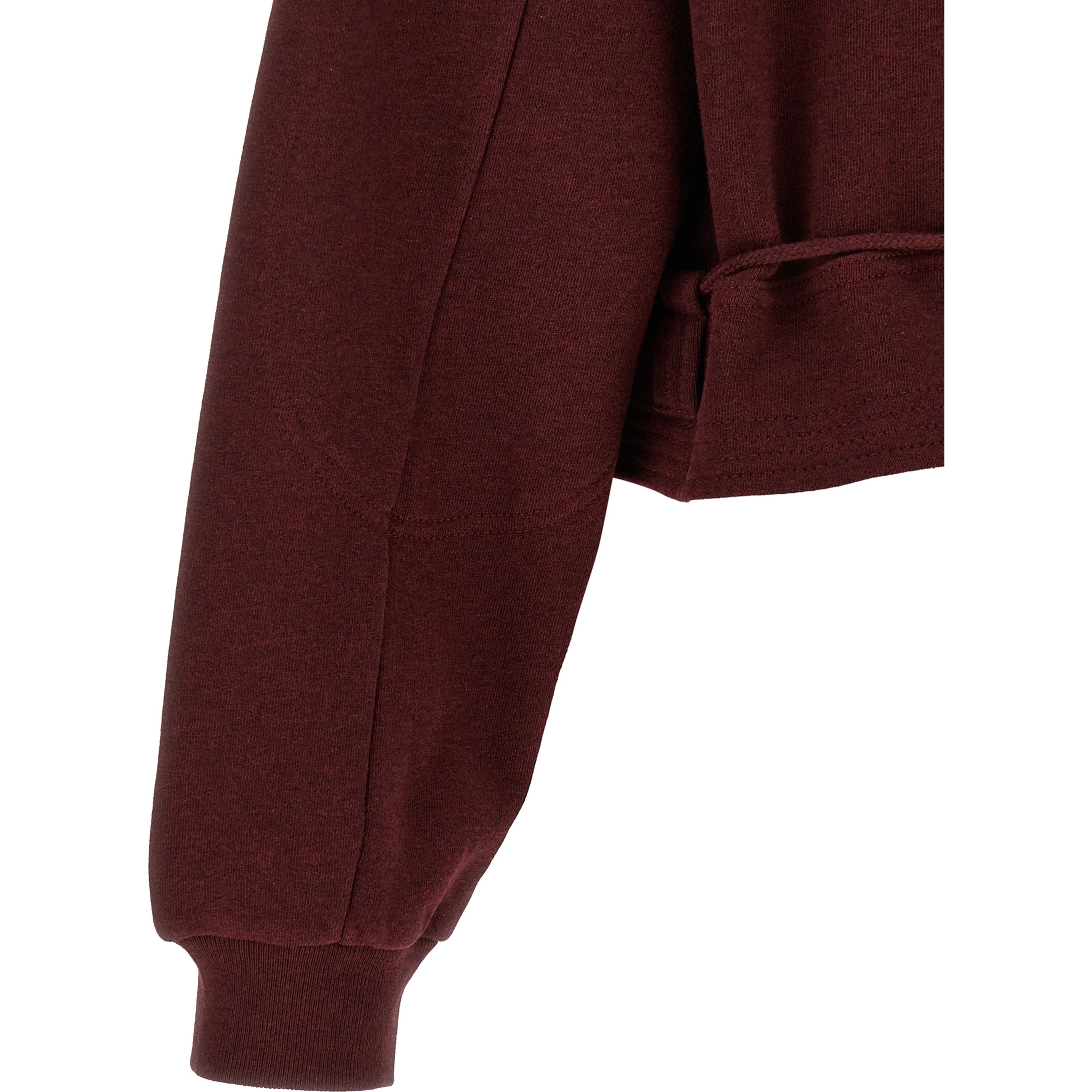 Bordeaux Cotton Sweatshirt