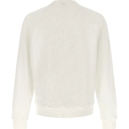 White Viscose Sweatshirt