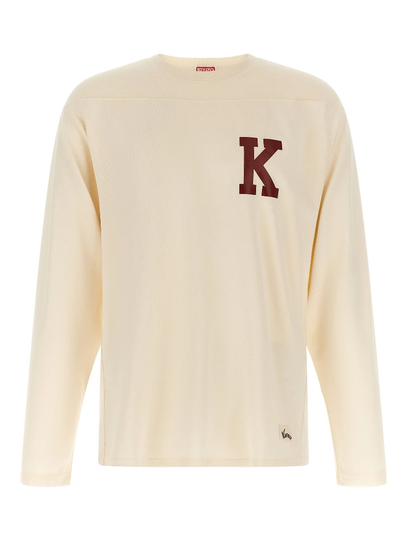 Beige Viscose T-Shirt