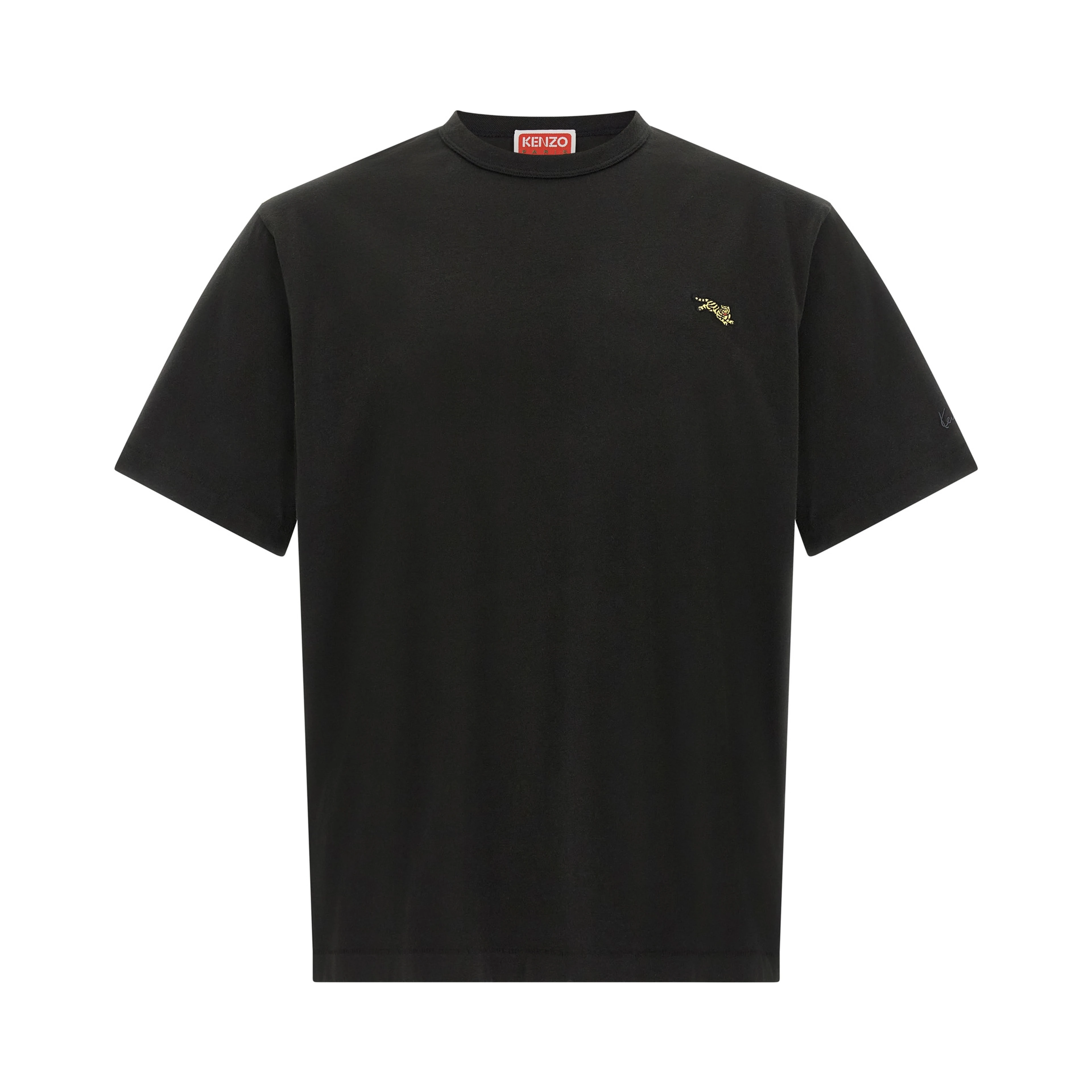 Black Cotton T-Shirt