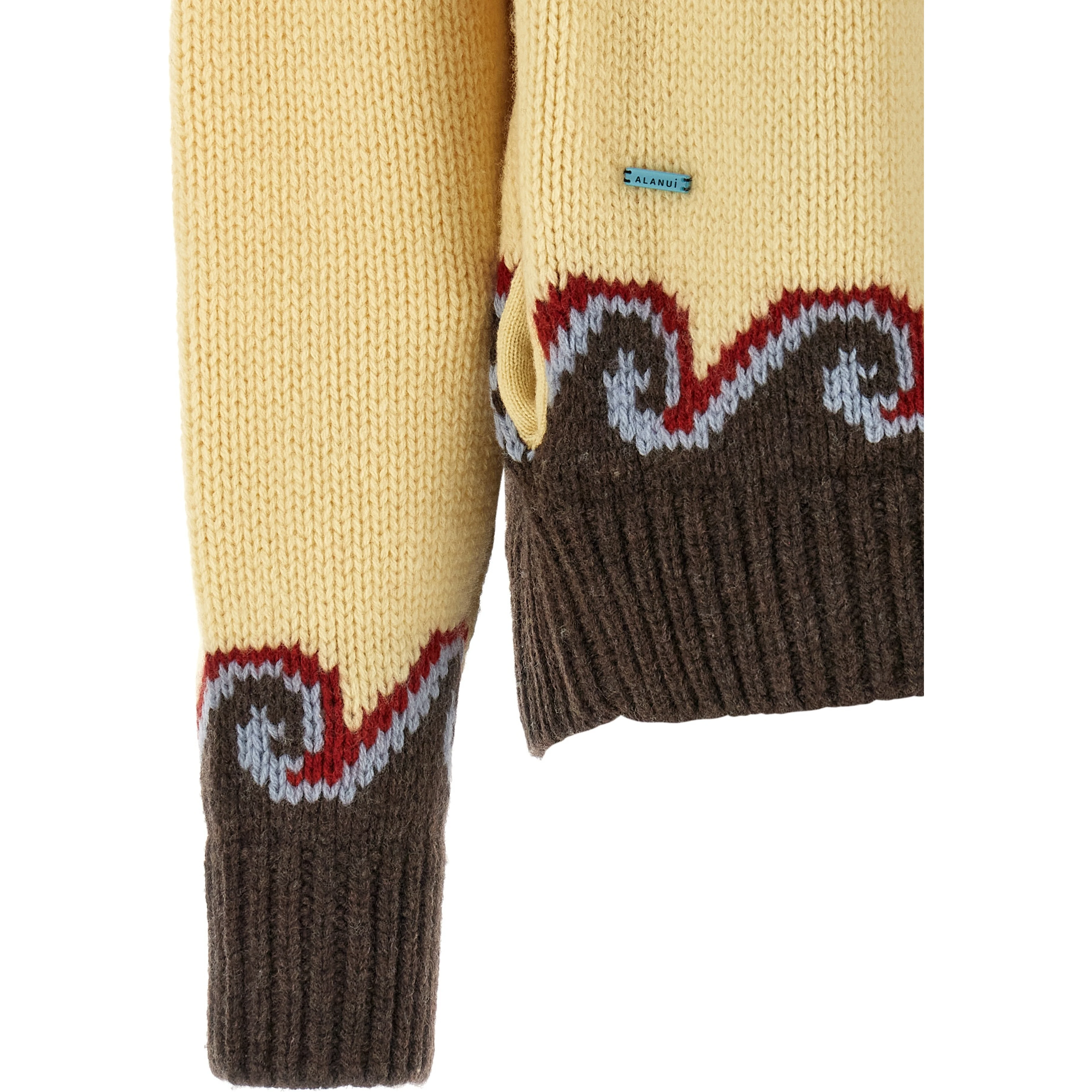 Multicolor Virgin Wool Cardigan