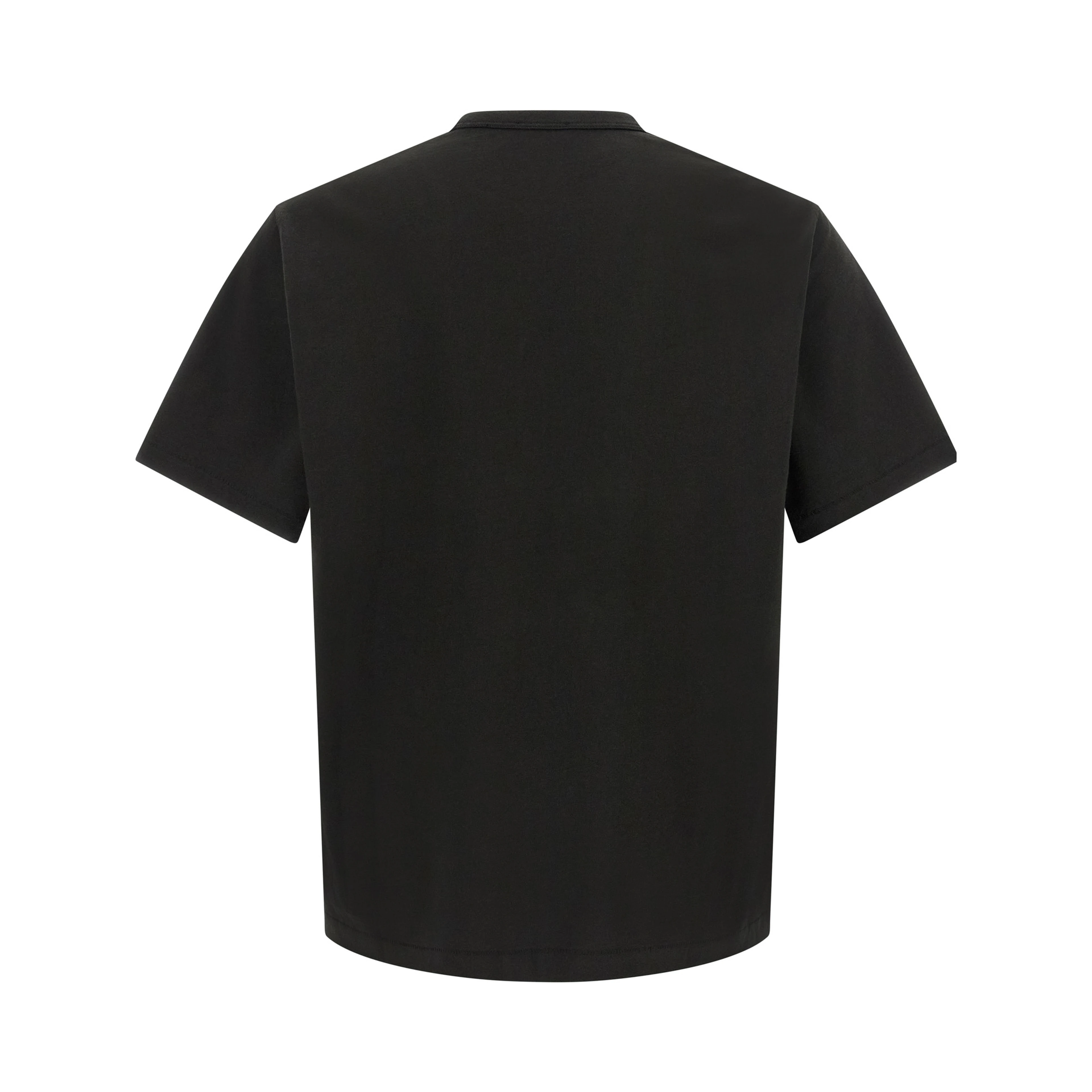 Black Cotton T-Shirt