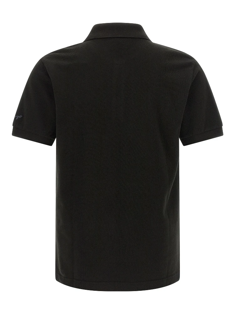Black Cotton Polo Shirt alternative