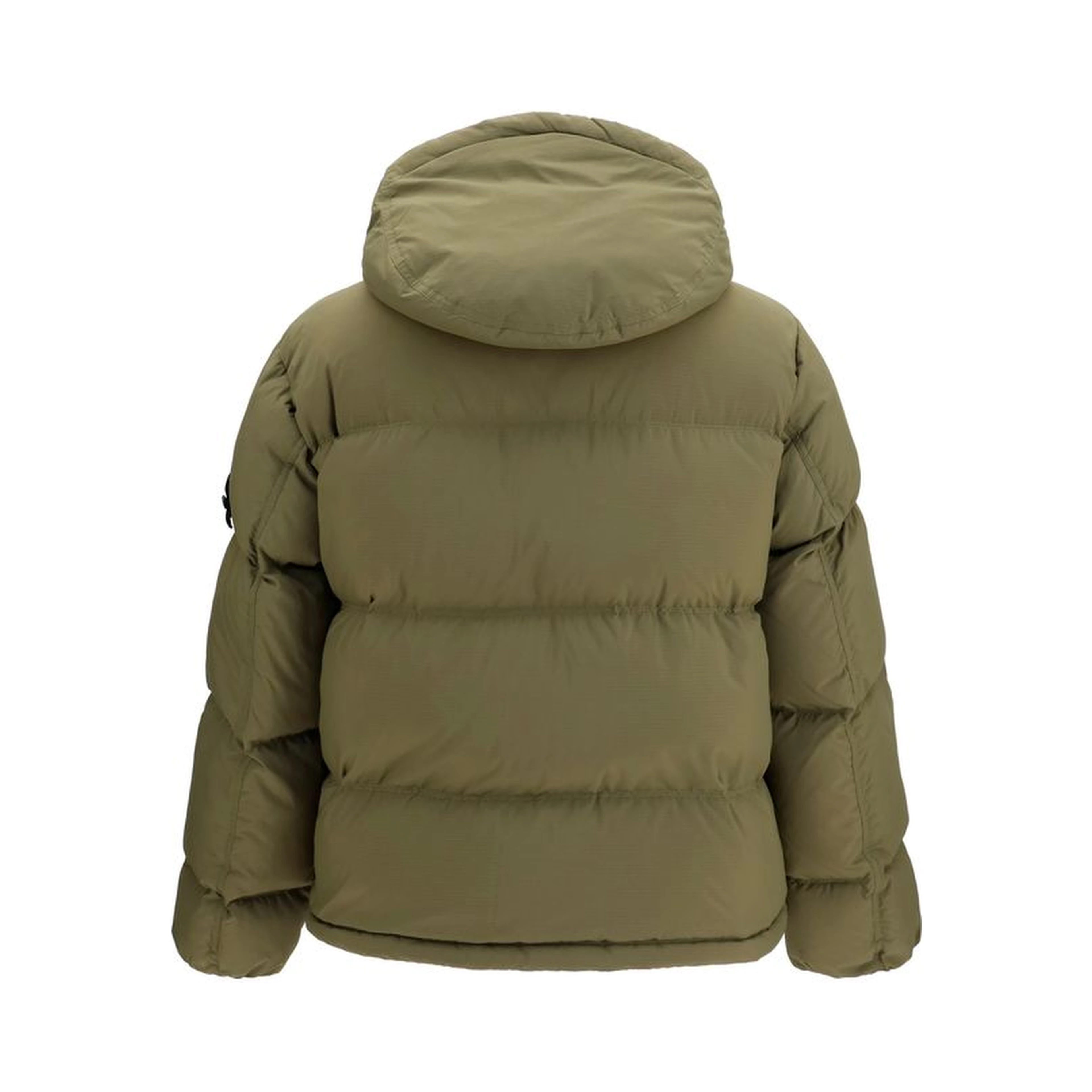 Bicolor Polyamide Full-Length Jacket