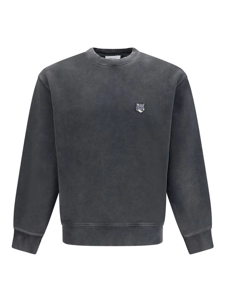Gray Cotton Sweatshirt