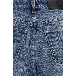 Blue Cotton Relaxed Fit Jeans