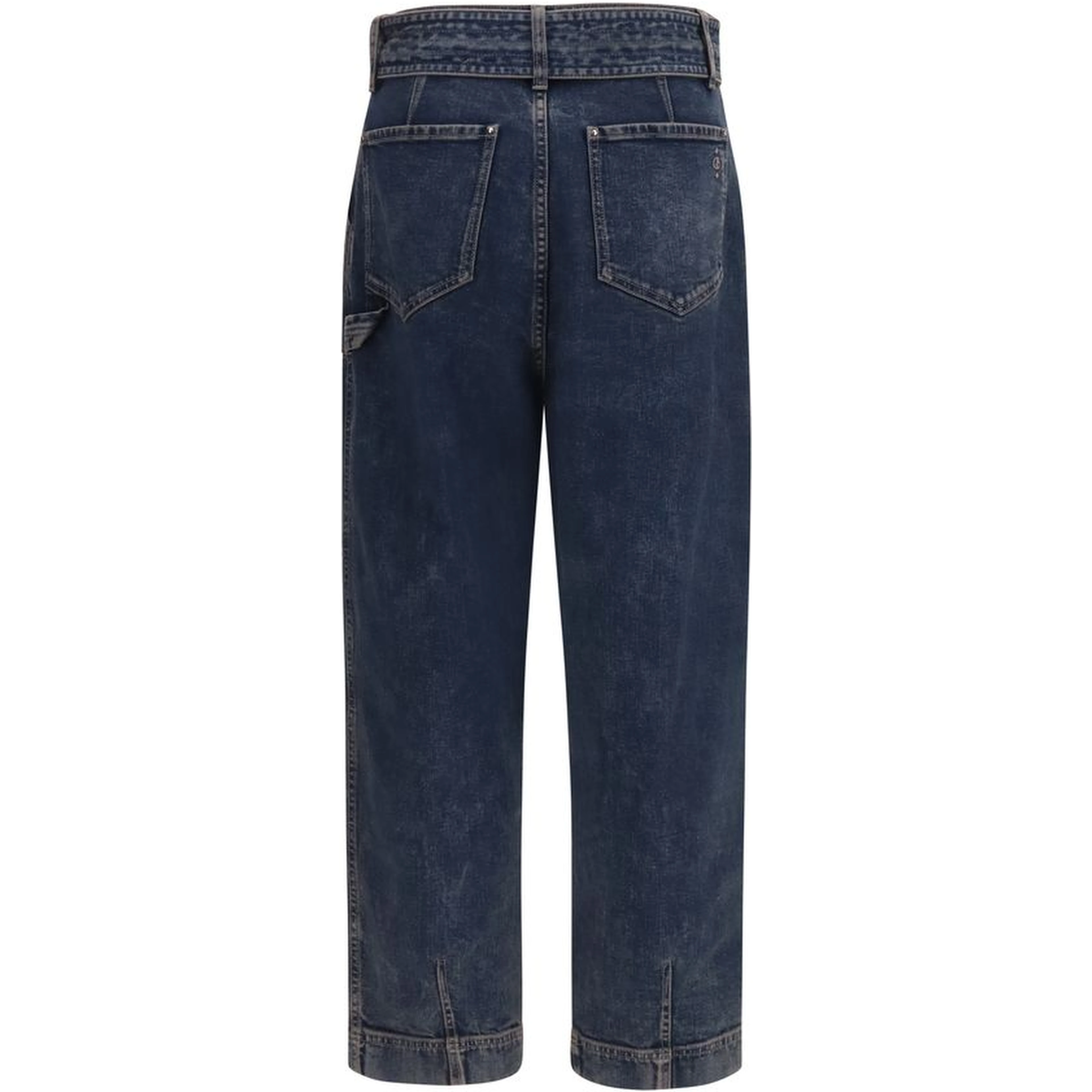 Blue Cotton Jeans Denim