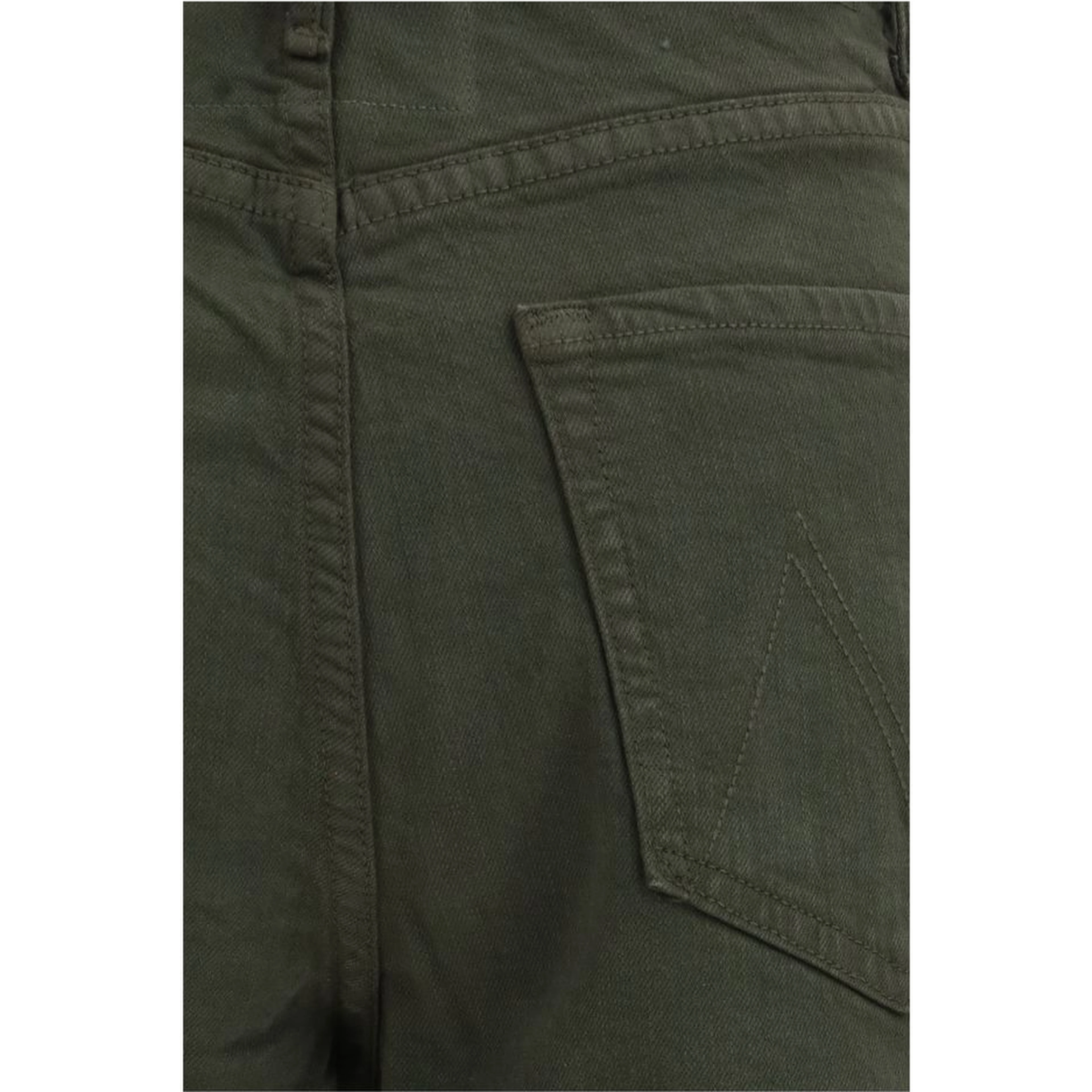 Bicolor Cotton Relaxed Fit Jeans