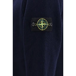 Blue Cotton Cardigan