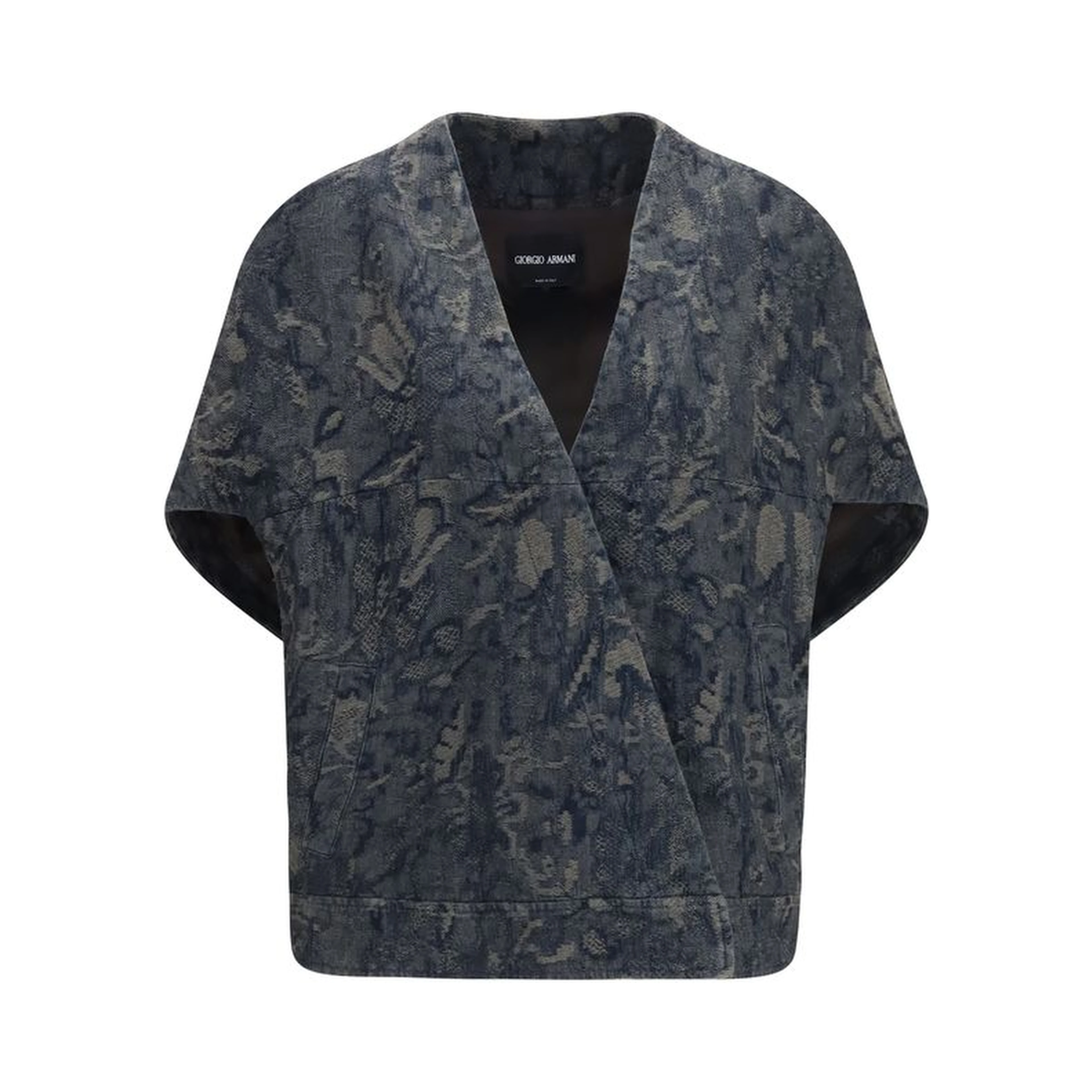 Blue Cotton Denim Jacket