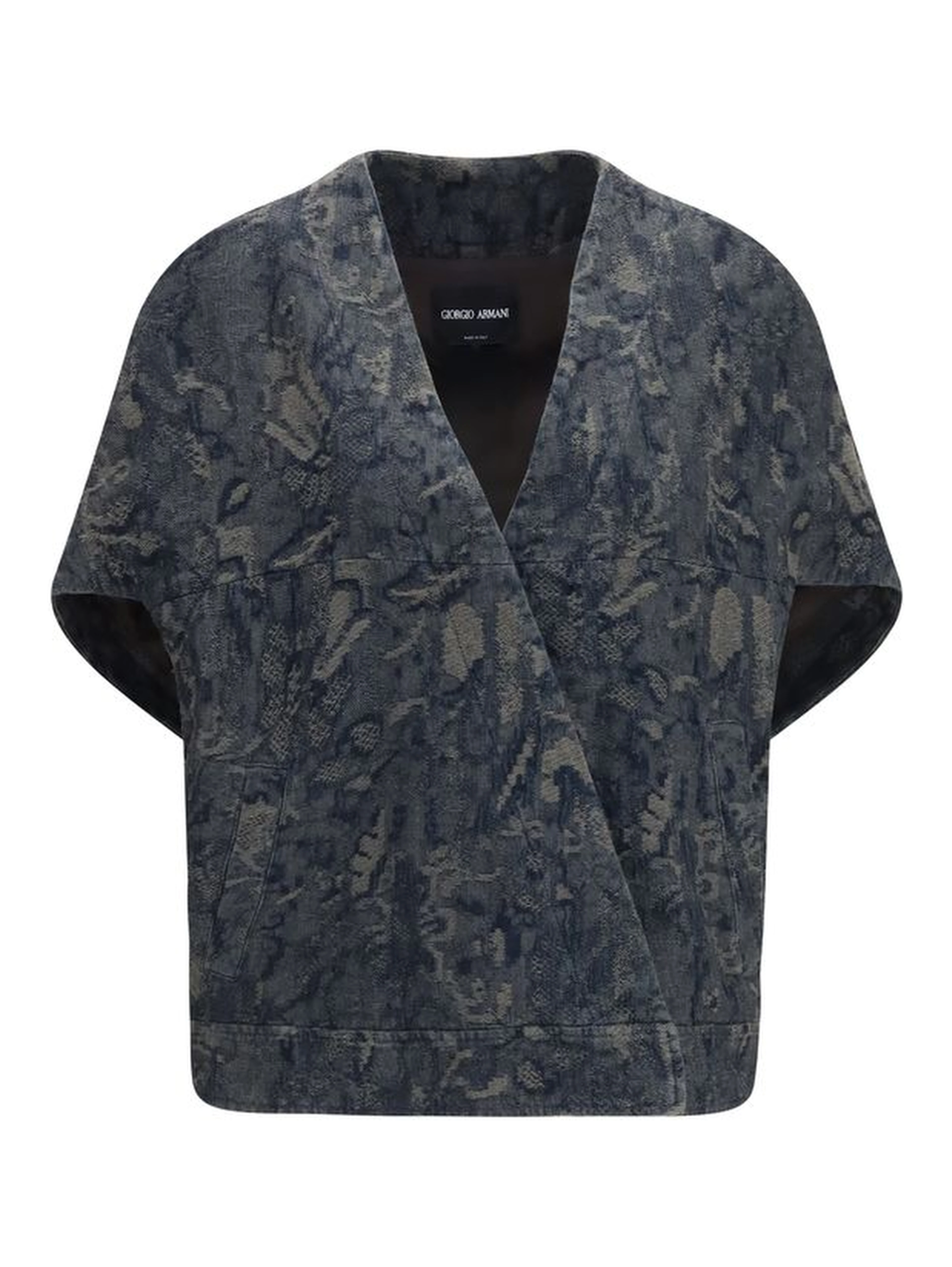 Blue Cotton Denim Jacket