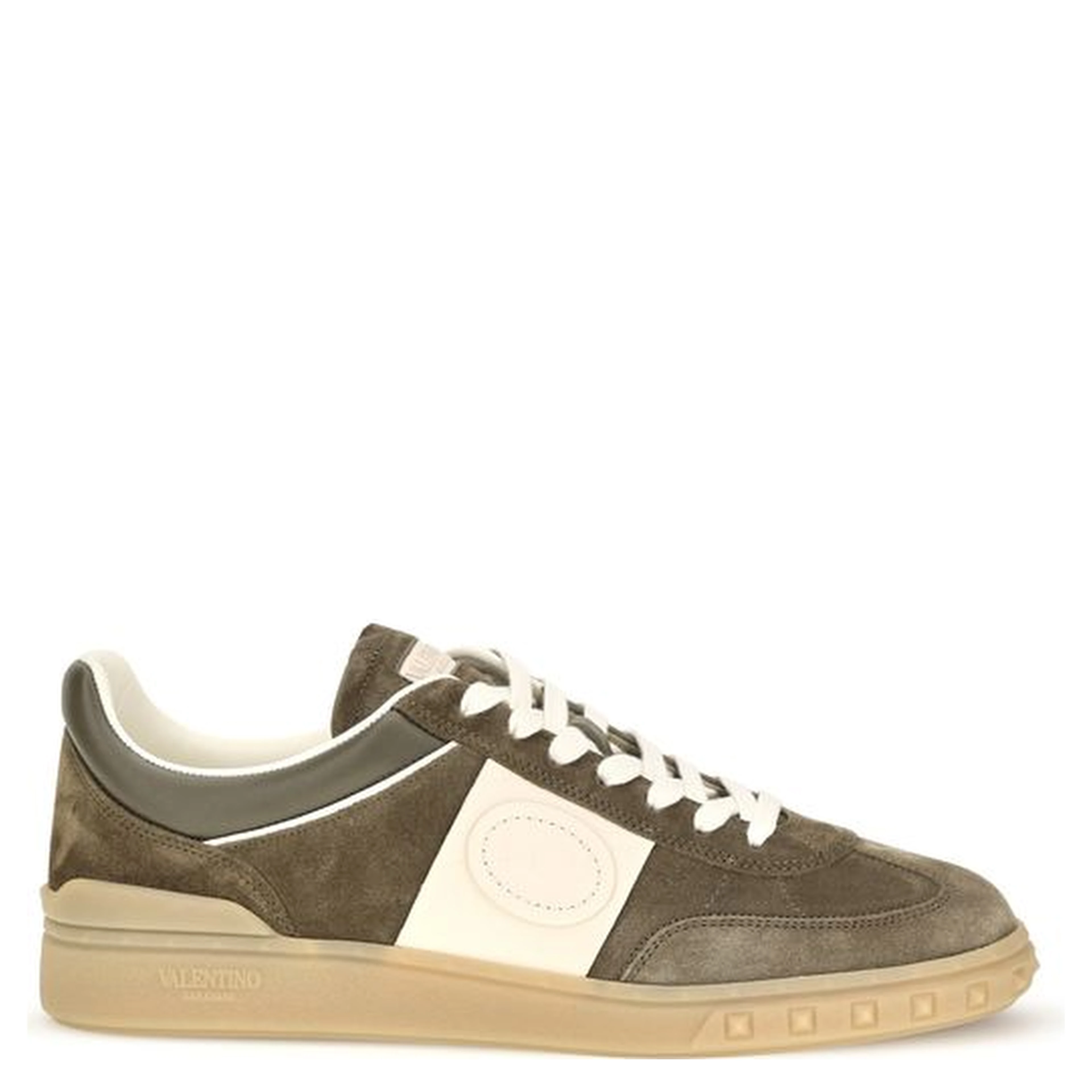 Bicolor Calf Leather Bos Taurus Low Top Sneakers