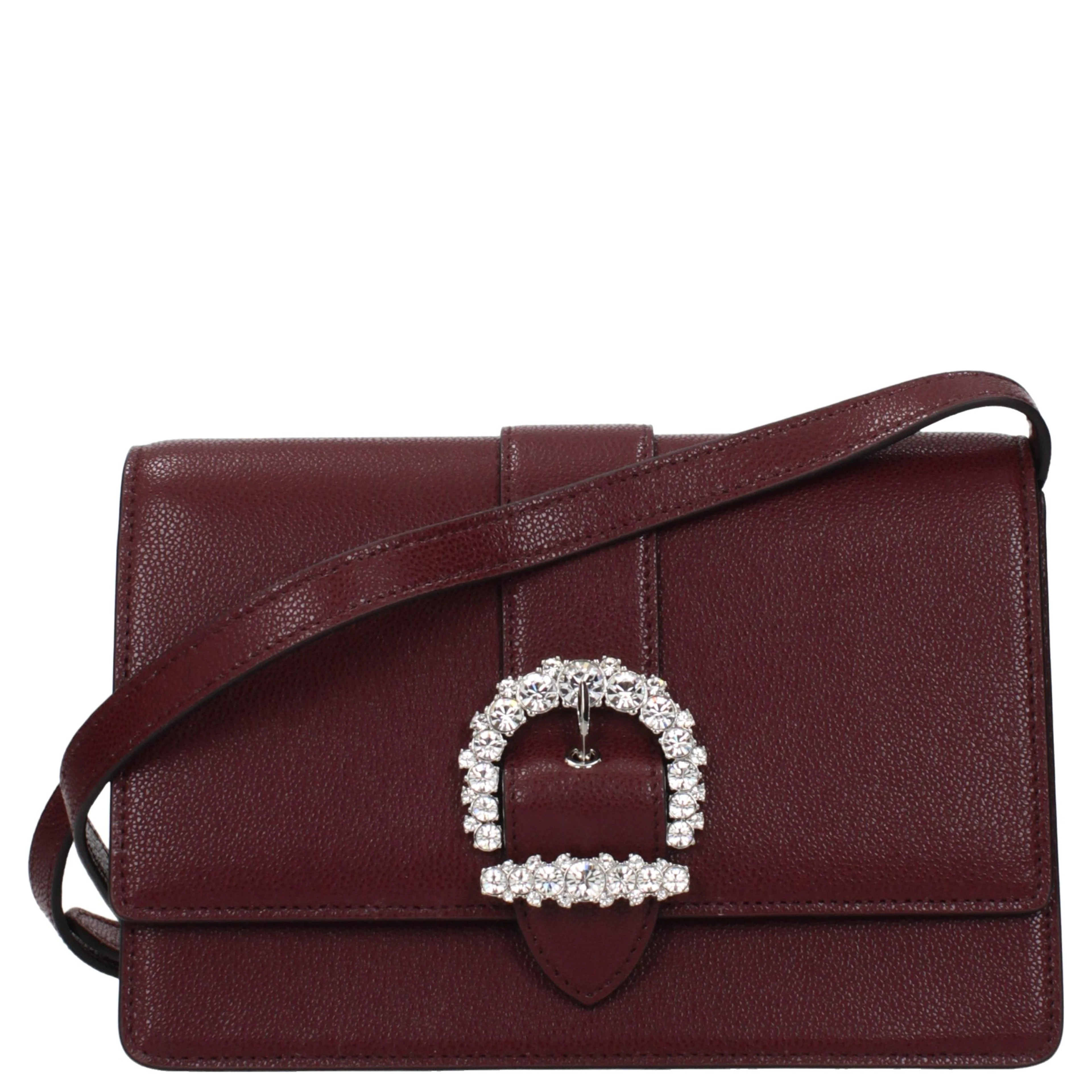 Red Leather Crossbody Bag