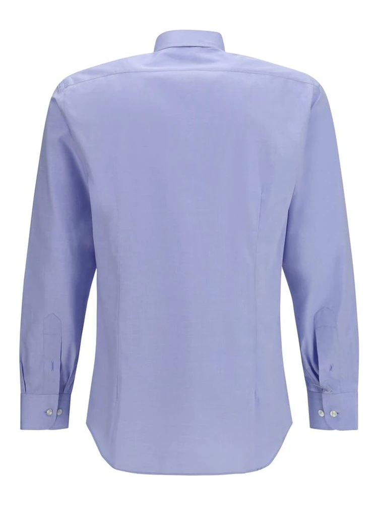 Blue Cotton Dress Shirt alternative