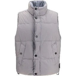 Gray Goose Down Full-Length Jacket