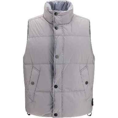 Gray Goose Down Full-Length Jacket