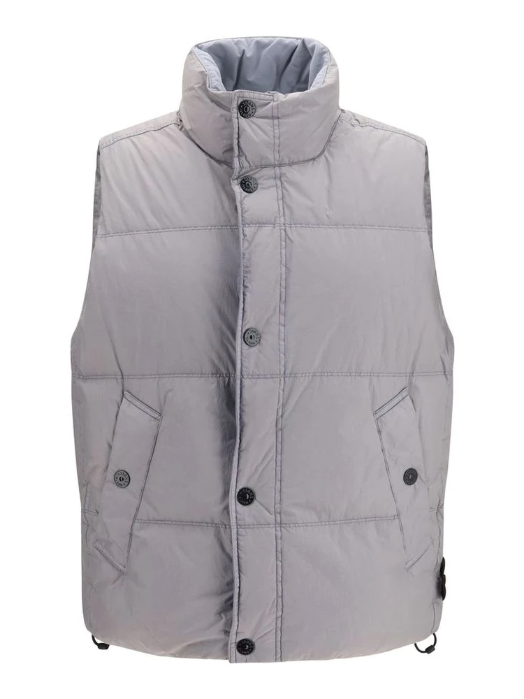 Gray Goose Down Full-Length Jacket