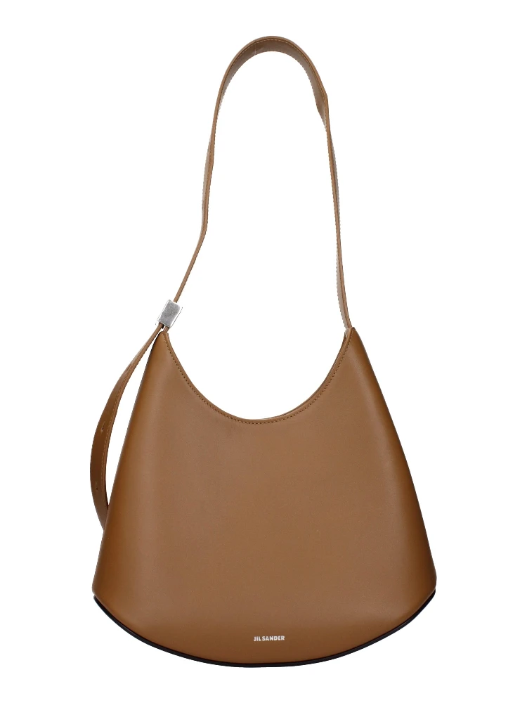 Brown Leather Shoulder Bag