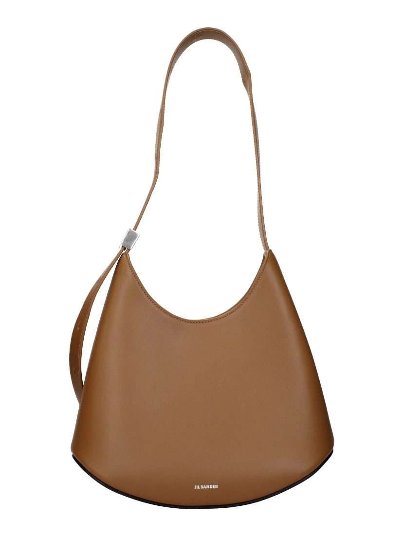 Brown Leather Shoulder Bag