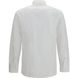 White Cotton Dress Shirt