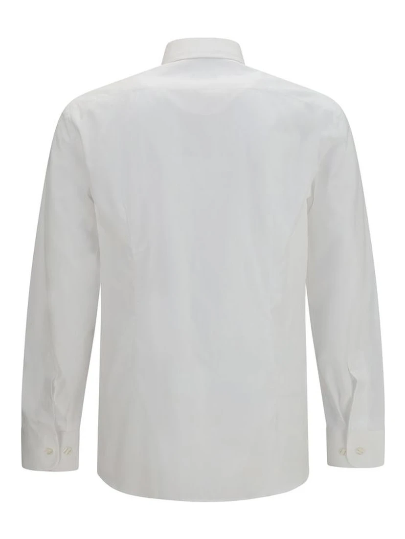White Cotton Dress Shirt