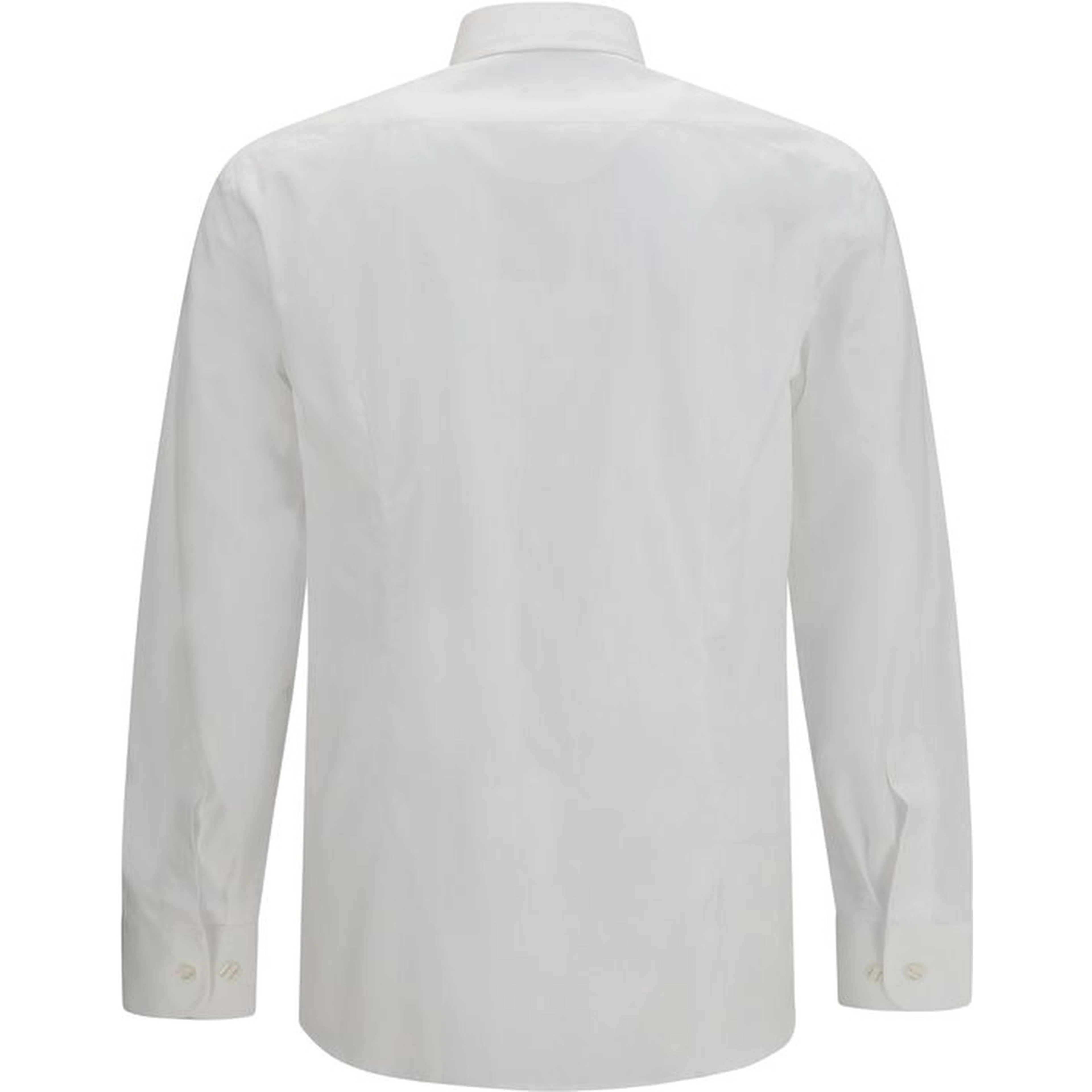 White Cotton Dress Shirt
