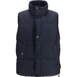 Blue Goose Down Sleeveless Jacket