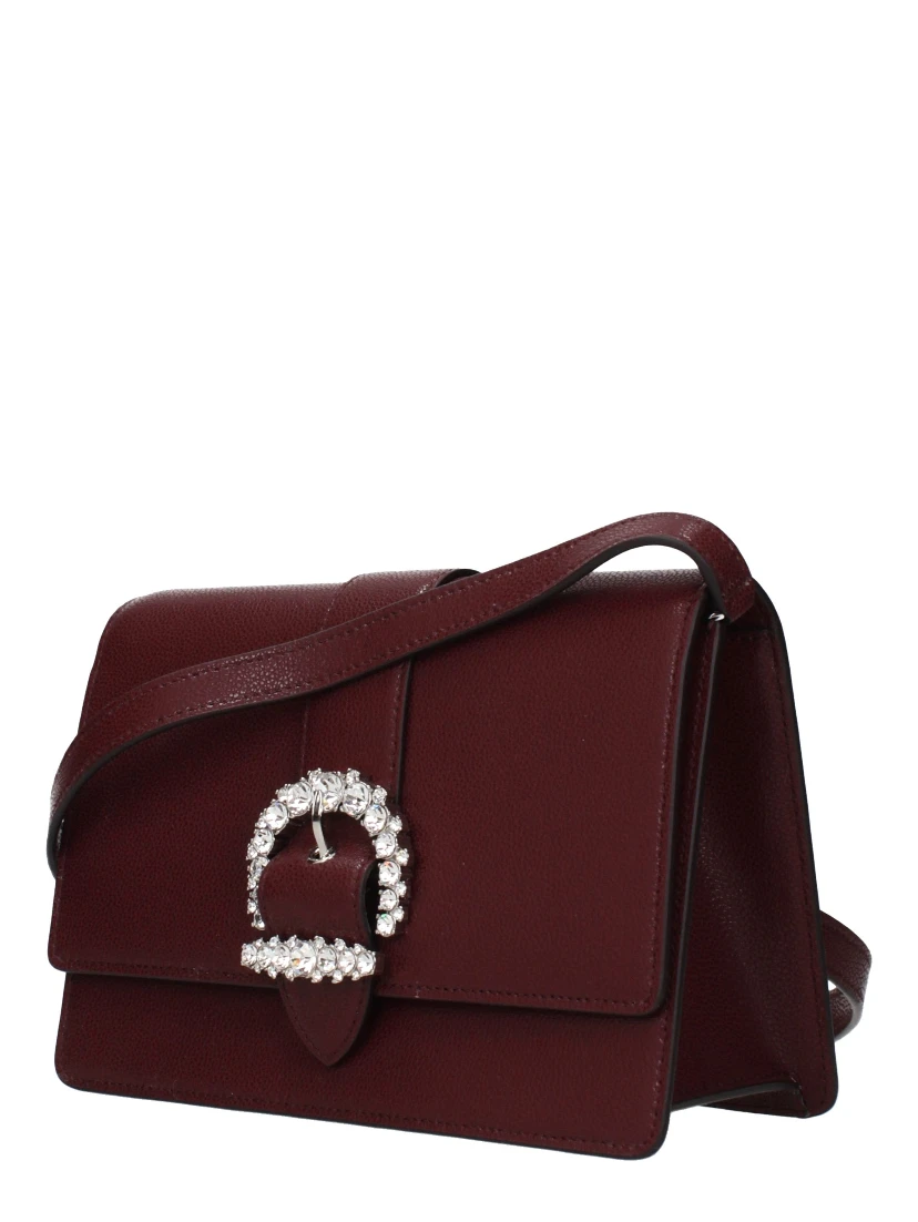 Red Leather Crossbody Bag