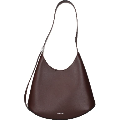 Red Leather Shoulder Bag