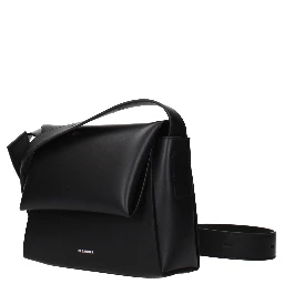 Black Leather Crossbody Bag