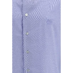 Blue Cotton Dress Shirt