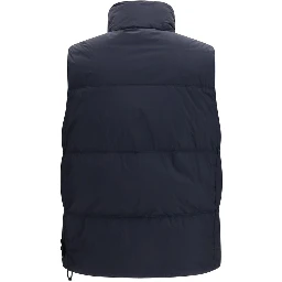 Blue Goose Down Sleeveless Jacket