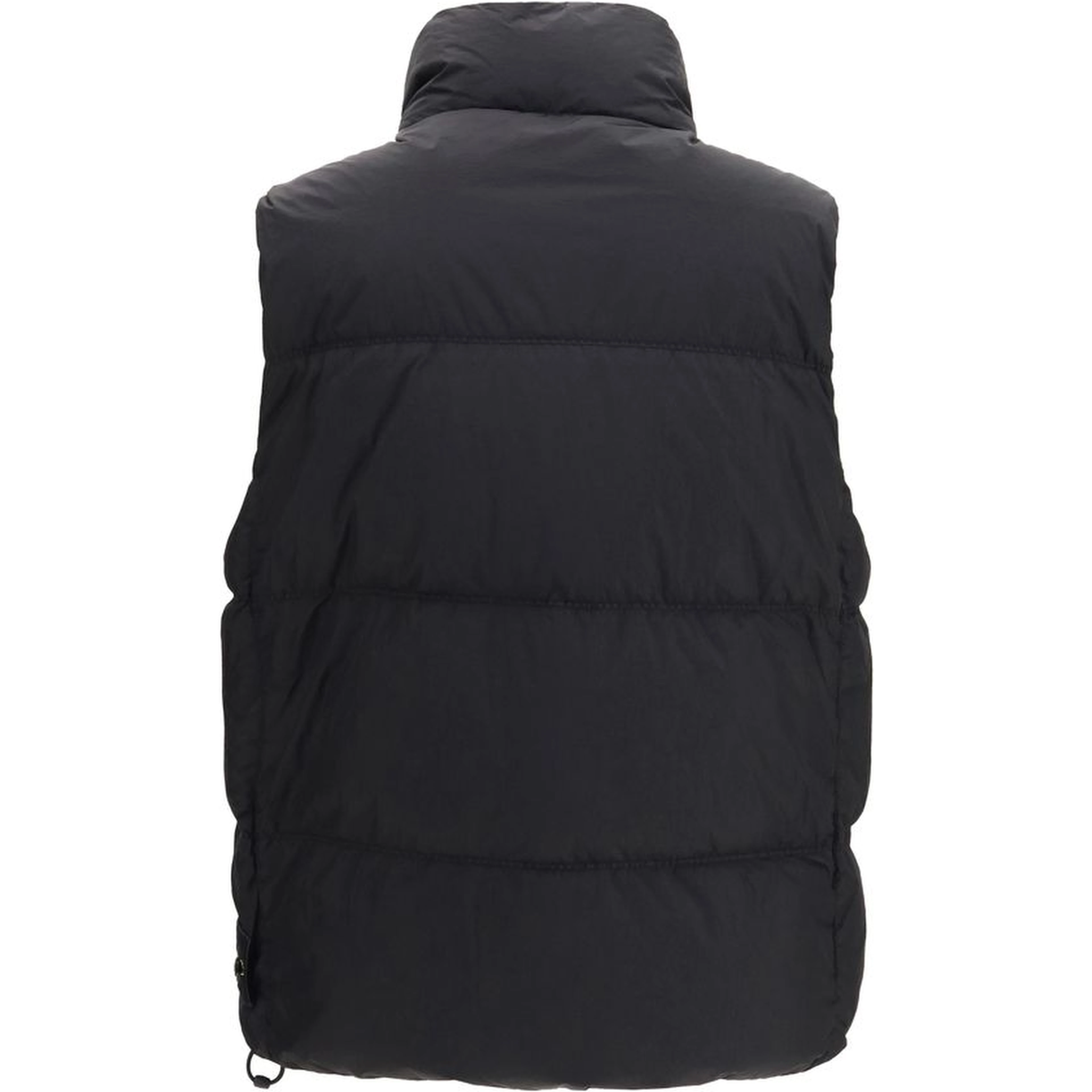 Black Goose Down Sleeveless Jacket