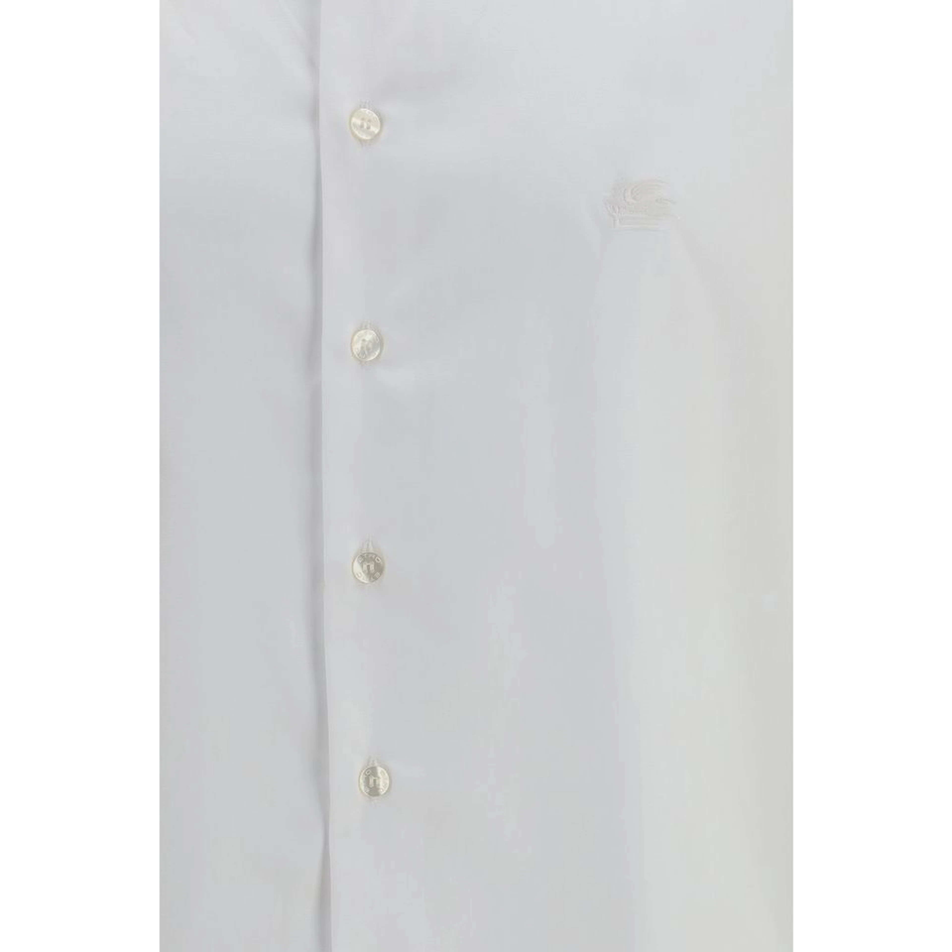 White Cotton Dress Shirt