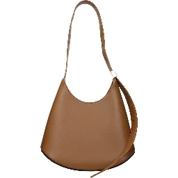 Brown Leather Shoulder Bag