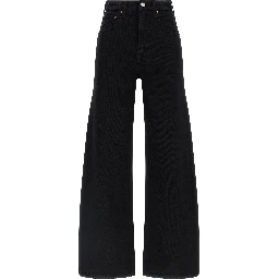 Black Cotton Jeans Denim