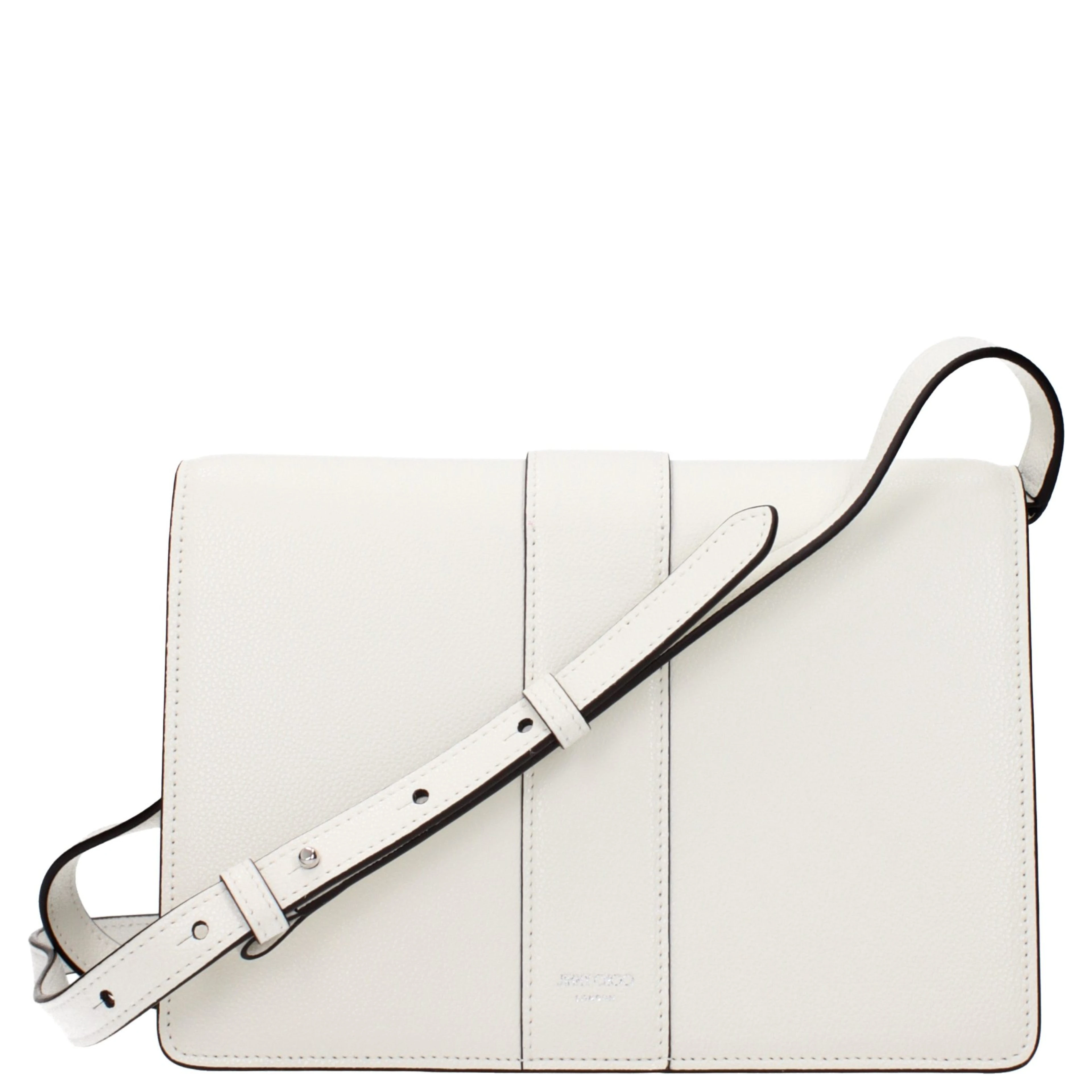 White Leather Crossbody Bag