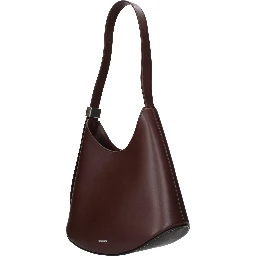 Red Leather Shoulder Bag