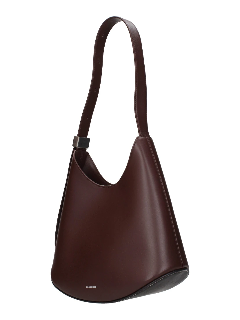 Red Leather Shoulder Bag