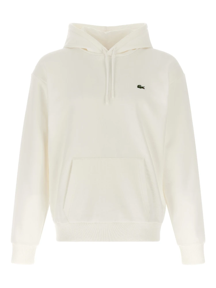 White Cotton Sweatshirt