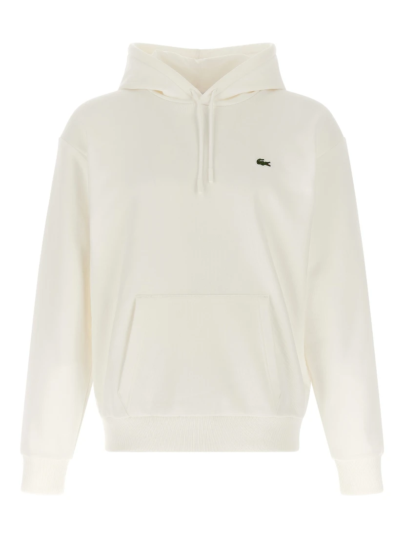 White Cotton Sweatshirt