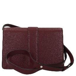 Red Leather Crossbody Bag