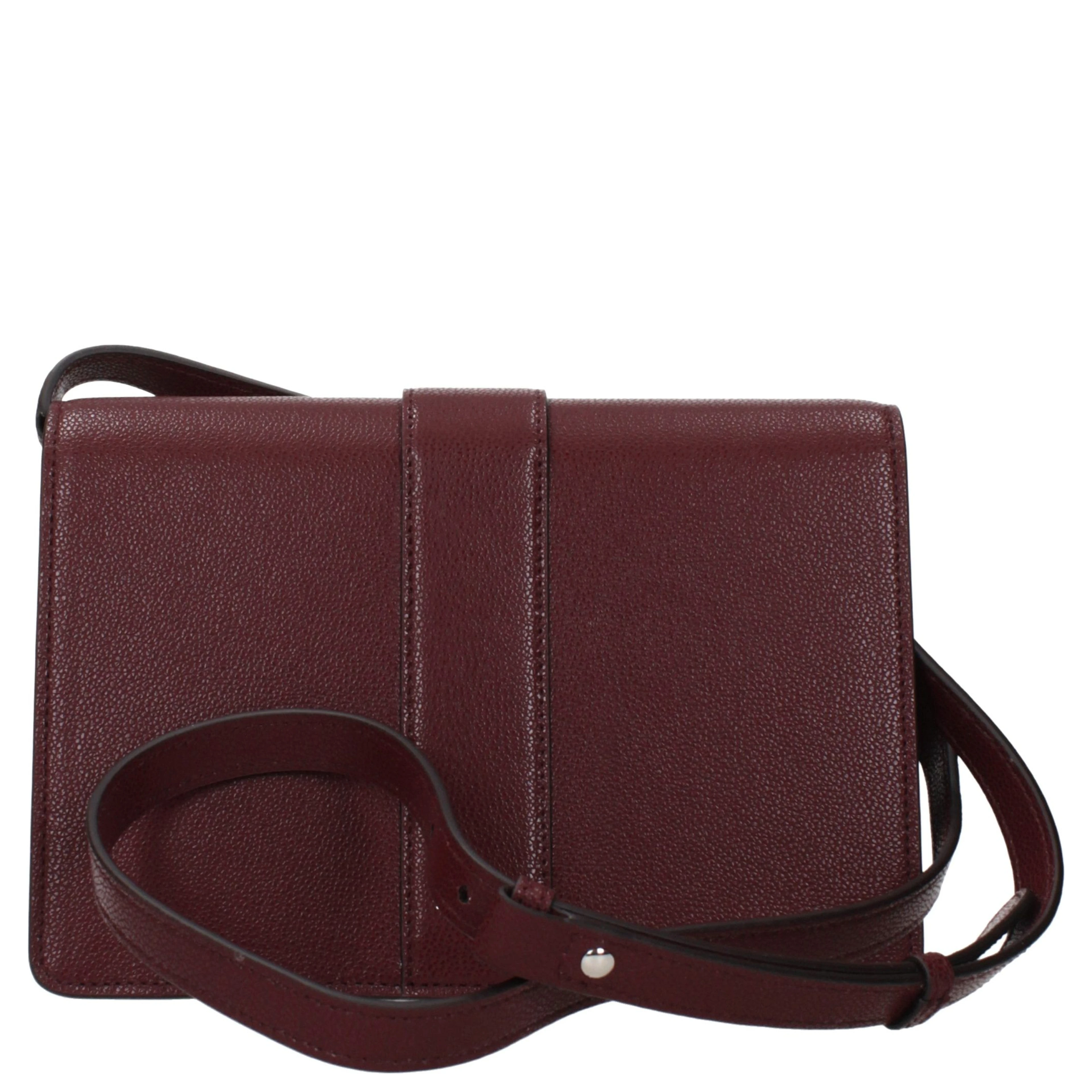 Red Leather Crossbody Bag