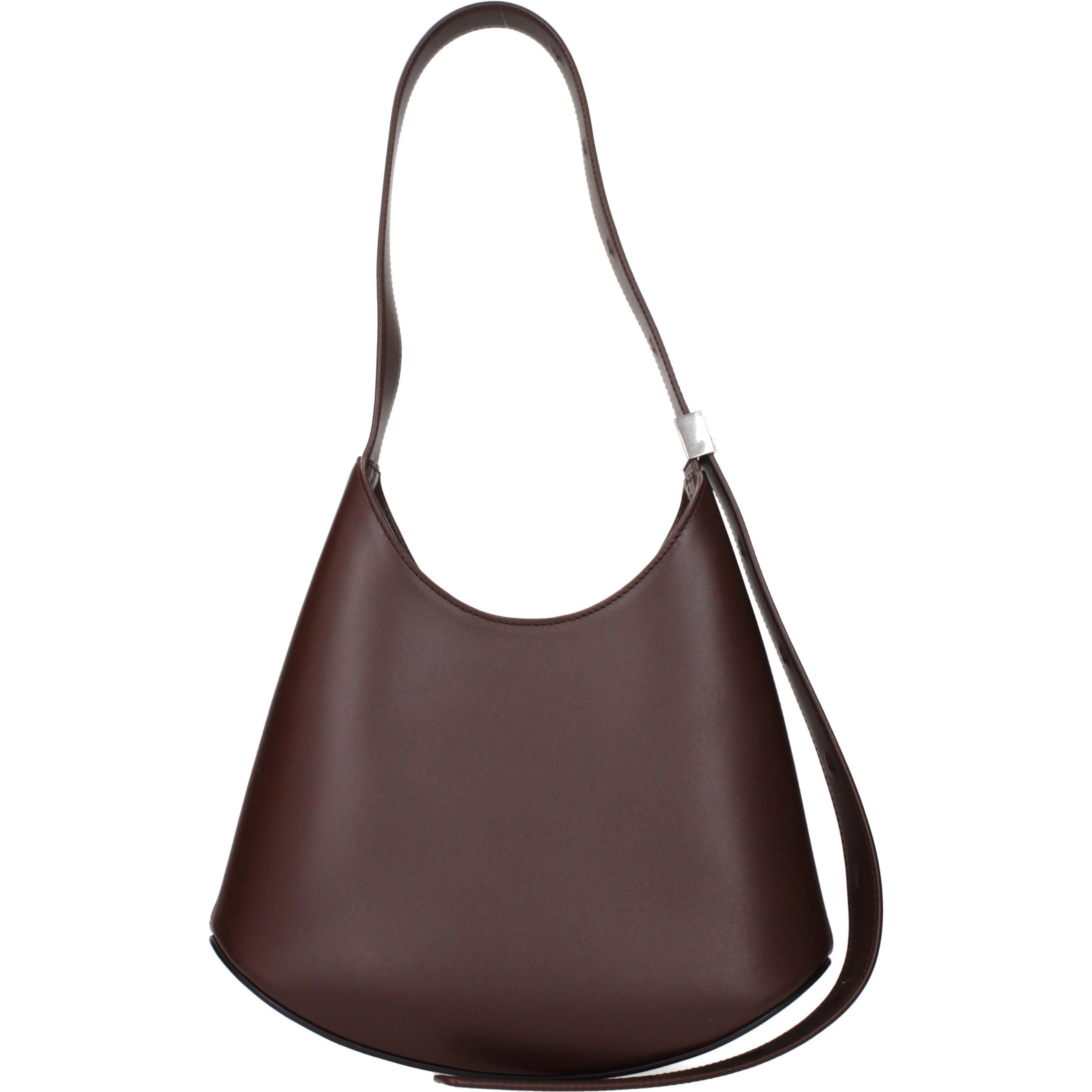 Red Leather Shoulder Bag