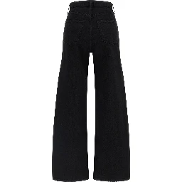 Black Cotton Jeans Denim