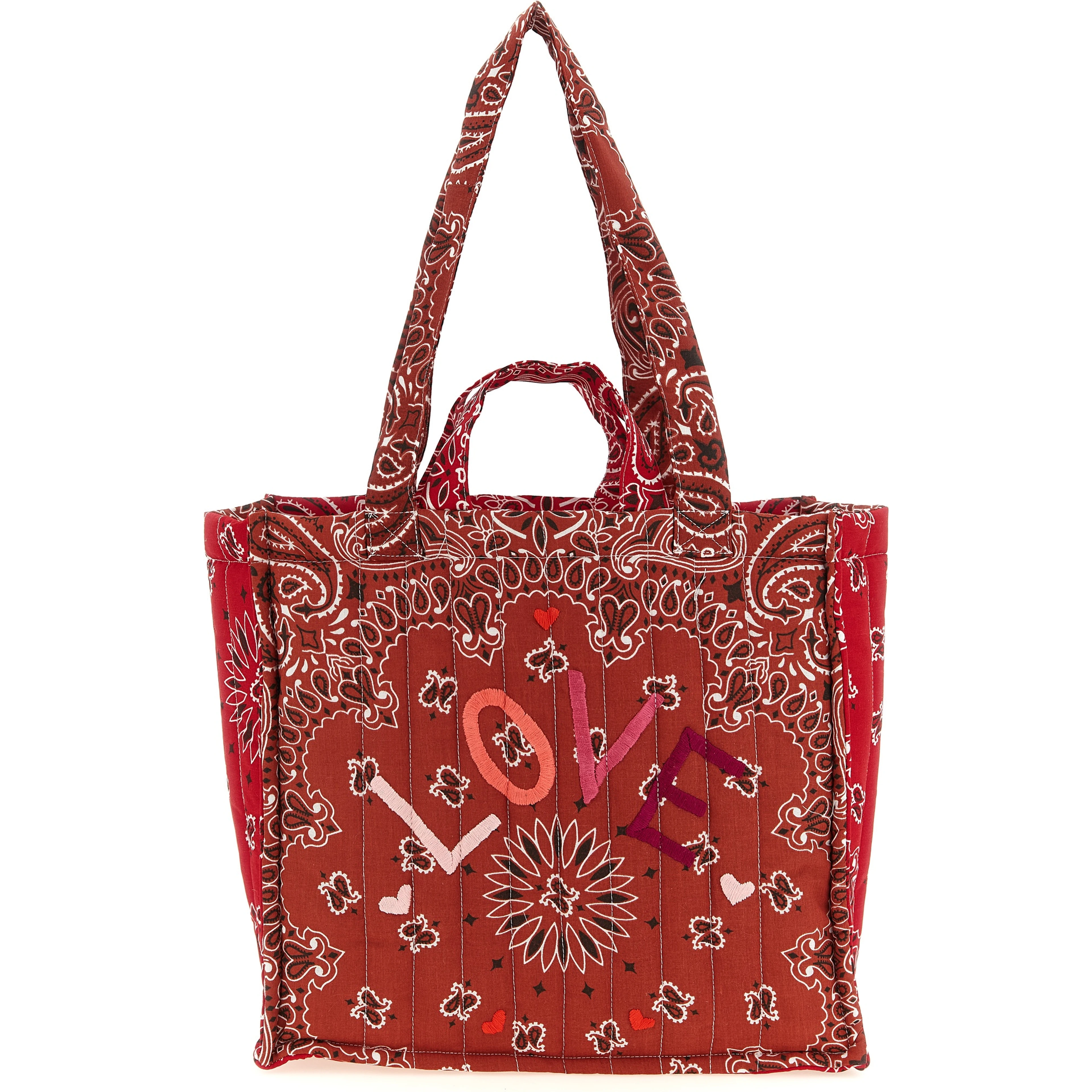 Multicolor Cotton Tote Bag