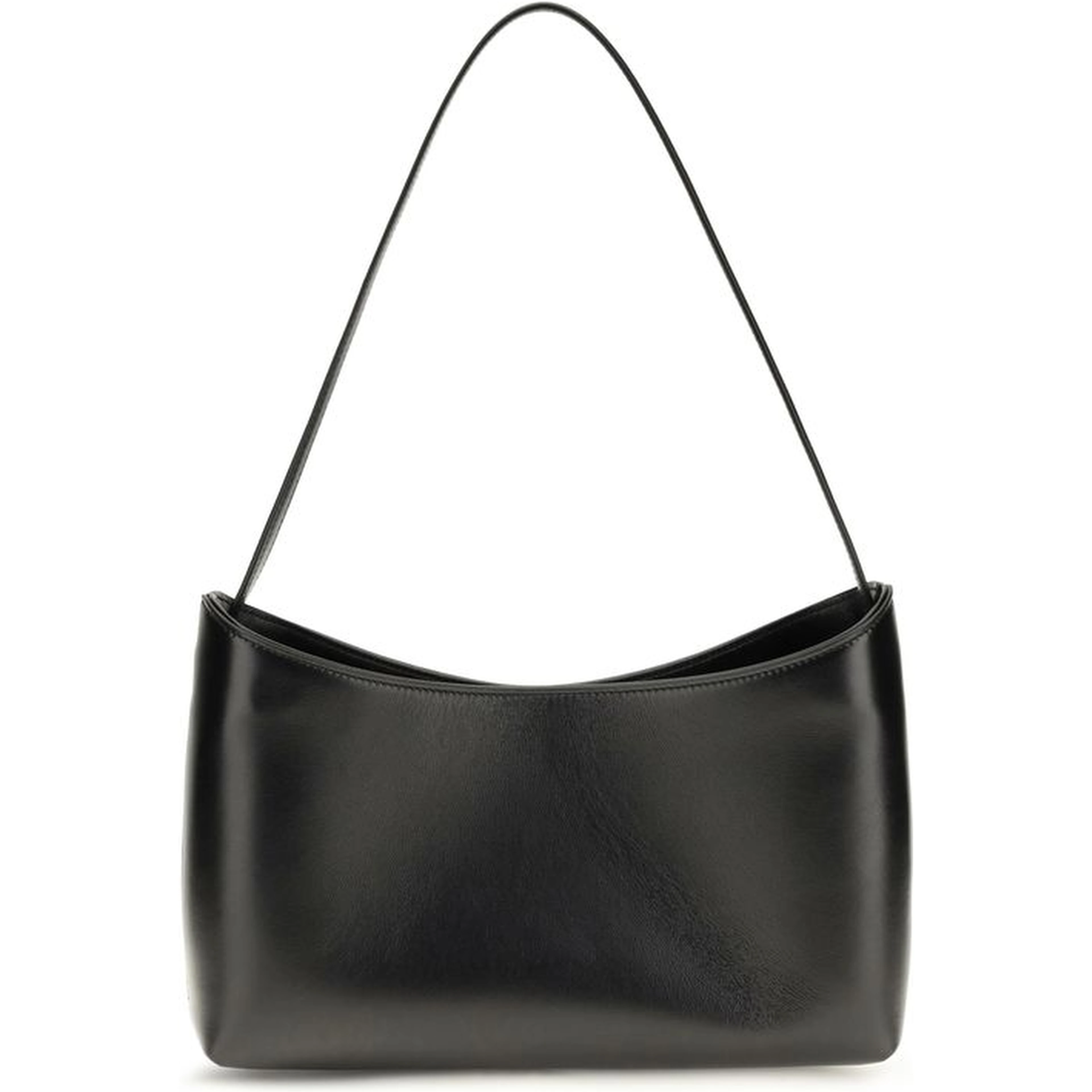 Black Calf Leather Bos Taurus Shoulder Bag